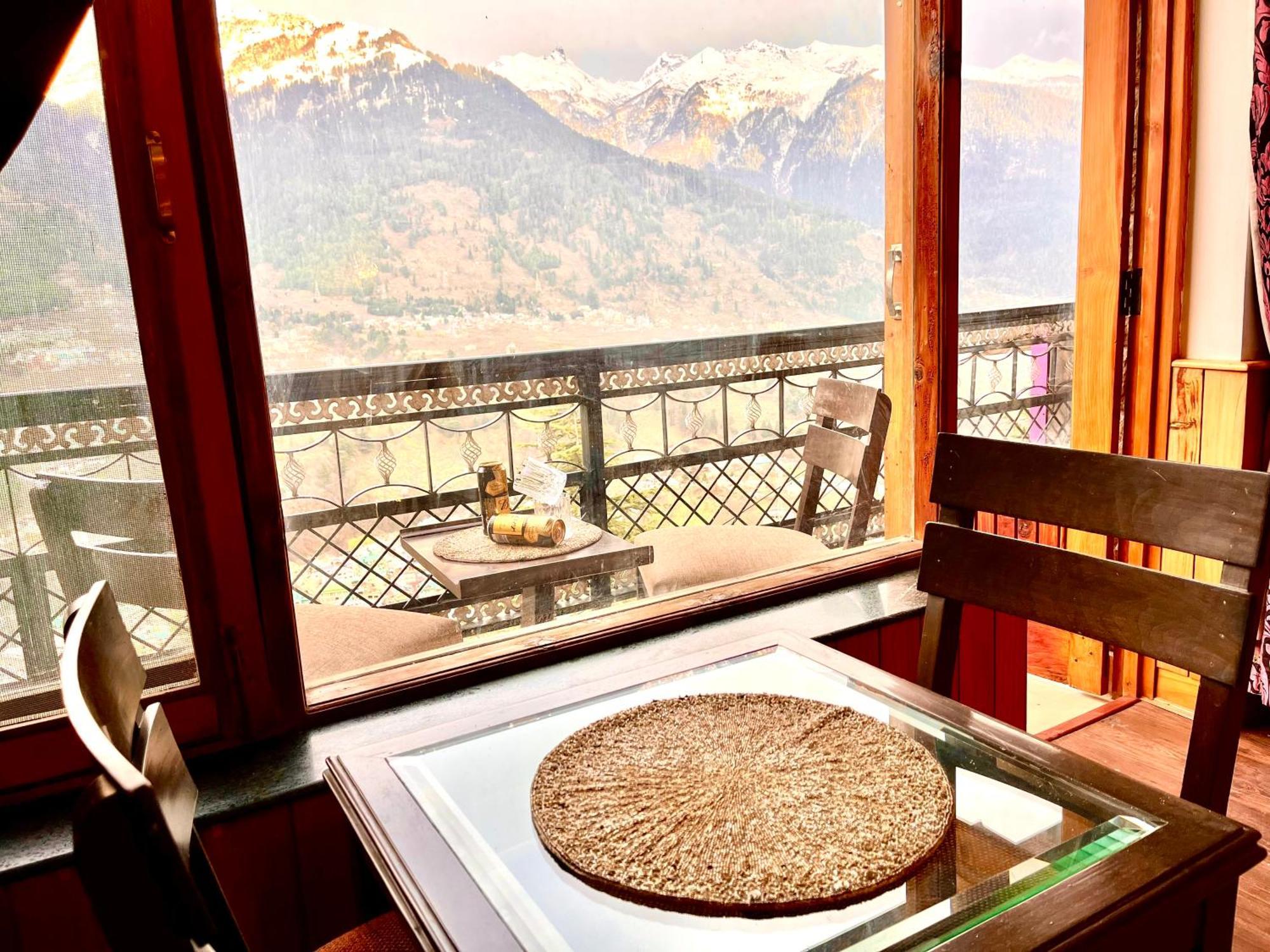 The Manu Emerald # Farmhouse # Top Selling Cottage In Manali # Peaceful Heritage Cozy Stay # Lawn With Bonfire # Most Awarded Exterior foto