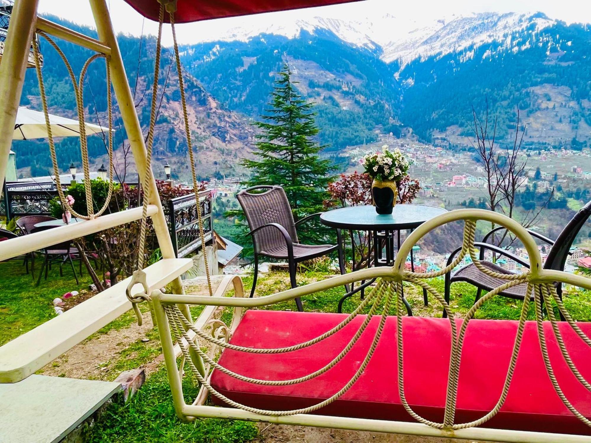 The Manu Emerald # Farmhouse # Top Selling Cottage In Manali # Peaceful Heritage Cozy Stay # Lawn With Bonfire # Most Awarded Exterior foto