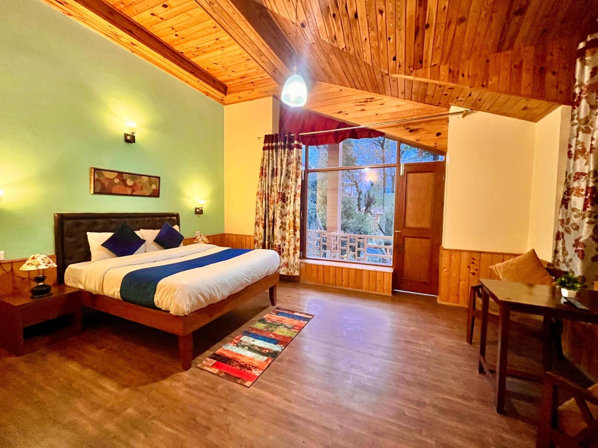The Manu Emerald # Farmhouse # Top Selling Cottage In Manali # Peaceful Heritage Cozy Stay # Lawn With Bonfire # Most Awarded Exterior foto