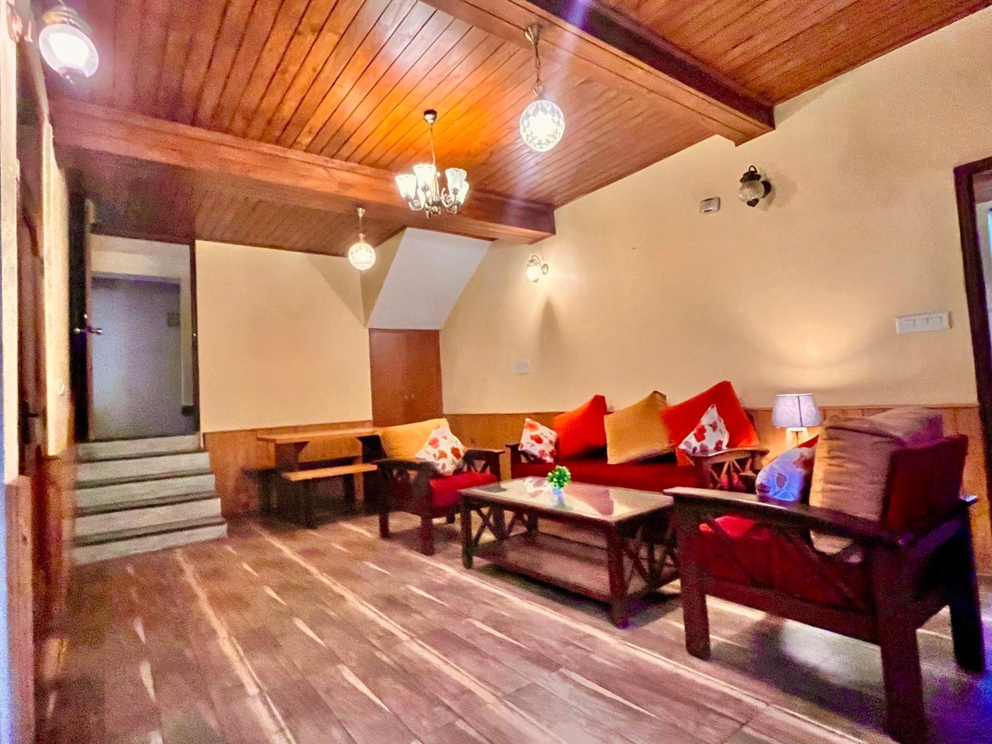 The Manu Emerald # Farmhouse # Top Selling Cottage In Manali # Peaceful Heritage Cozy Stay # Lawn With Bonfire # Most Awarded Exterior foto