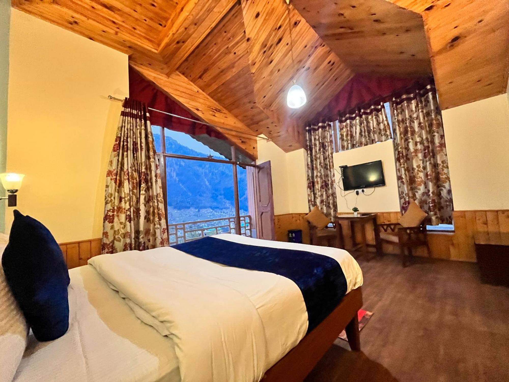 The Manu Emerald # Farmhouse # Top Selling Cottage In Manali # Peaceful Heritage Cozy Stay # Lawn With Bonfire # Most Awarded Exterior foto